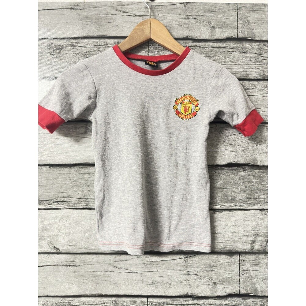 Vintage Manchester United Shirt Kids 6-7 Years